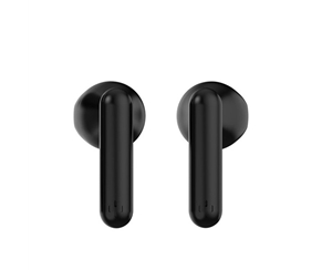 black earphone